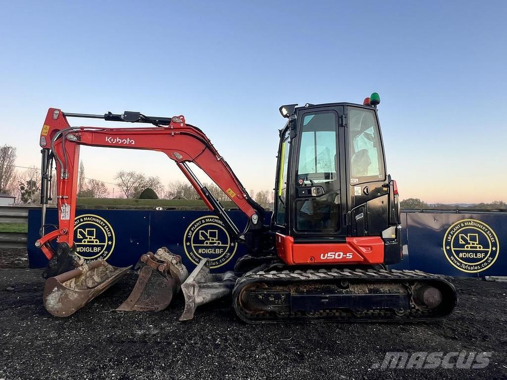 Kubota U50-5 Speciale Graafmachines