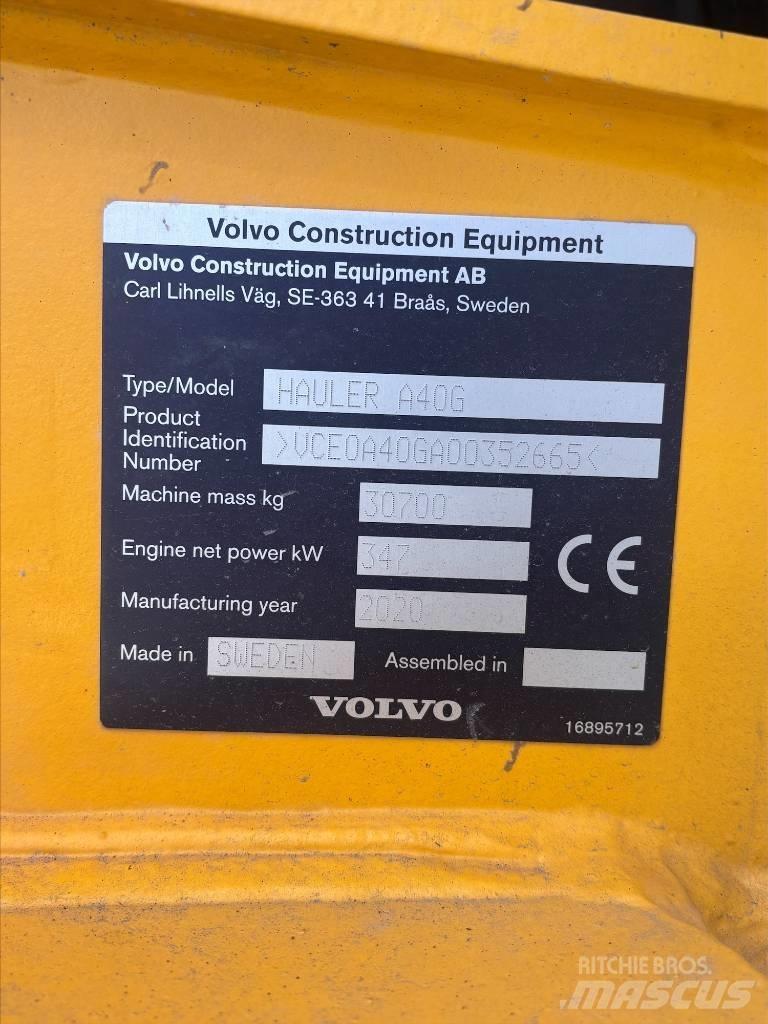 Volvo A40G Knik dumptrucks