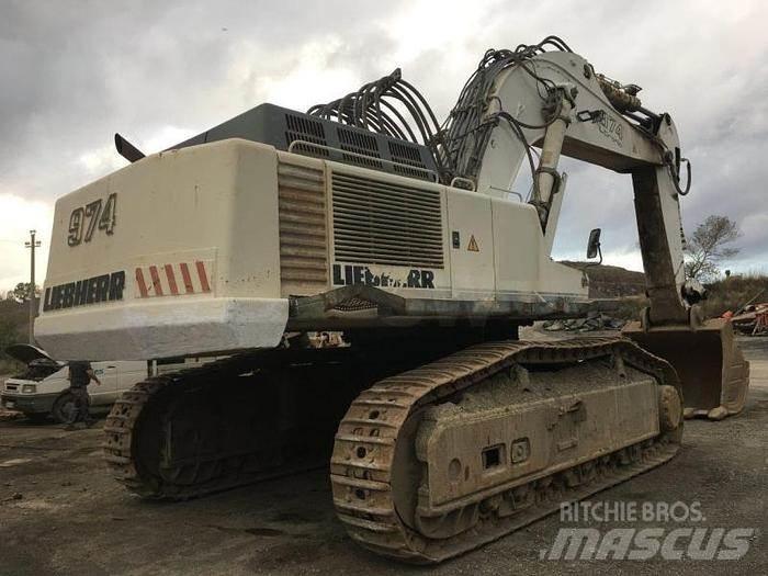 Liebherr R974B SHD Speciale Graafmachines