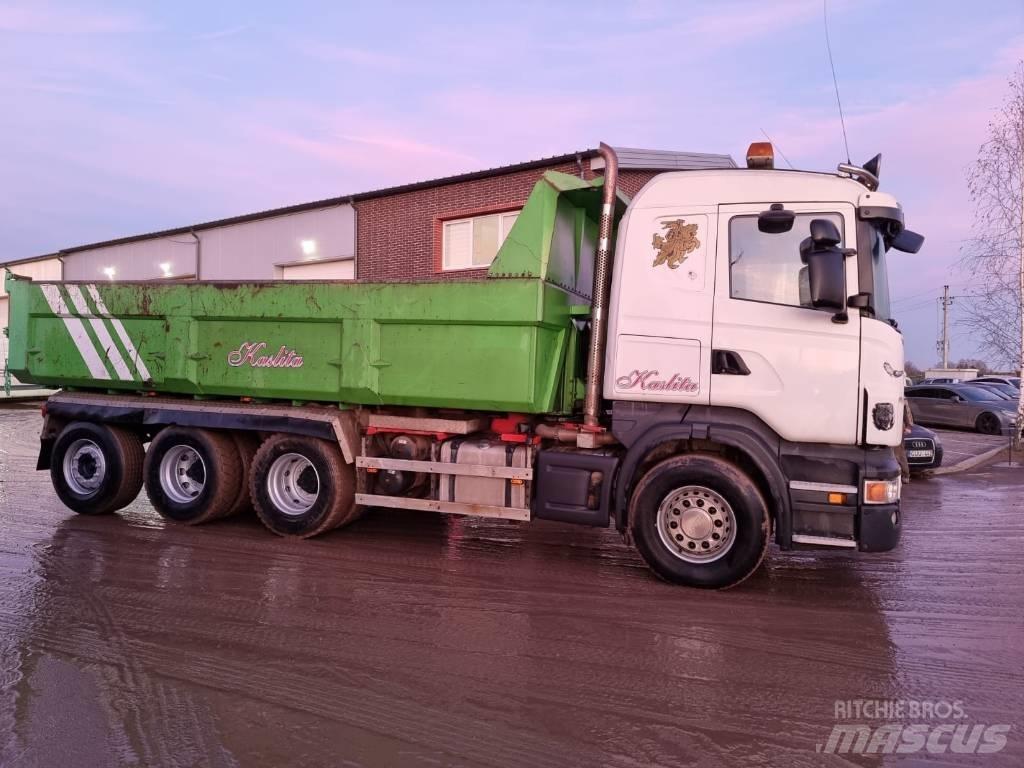 Scania R 480 8X4 Portaalsysteem vrachtwagens
