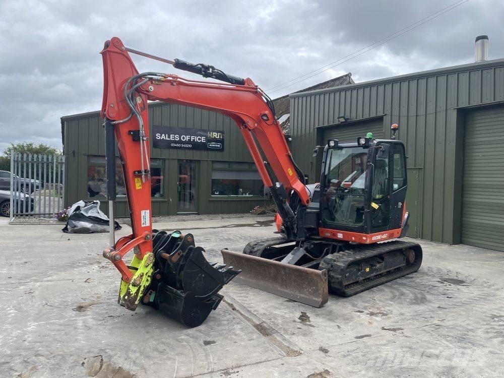 Kubota KX 080-4 Midigraafmachines 7t - 12t