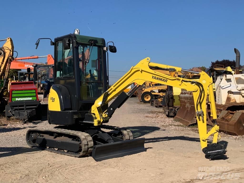 Yanmar Vio 25-4 Minigraafmachines < 7t