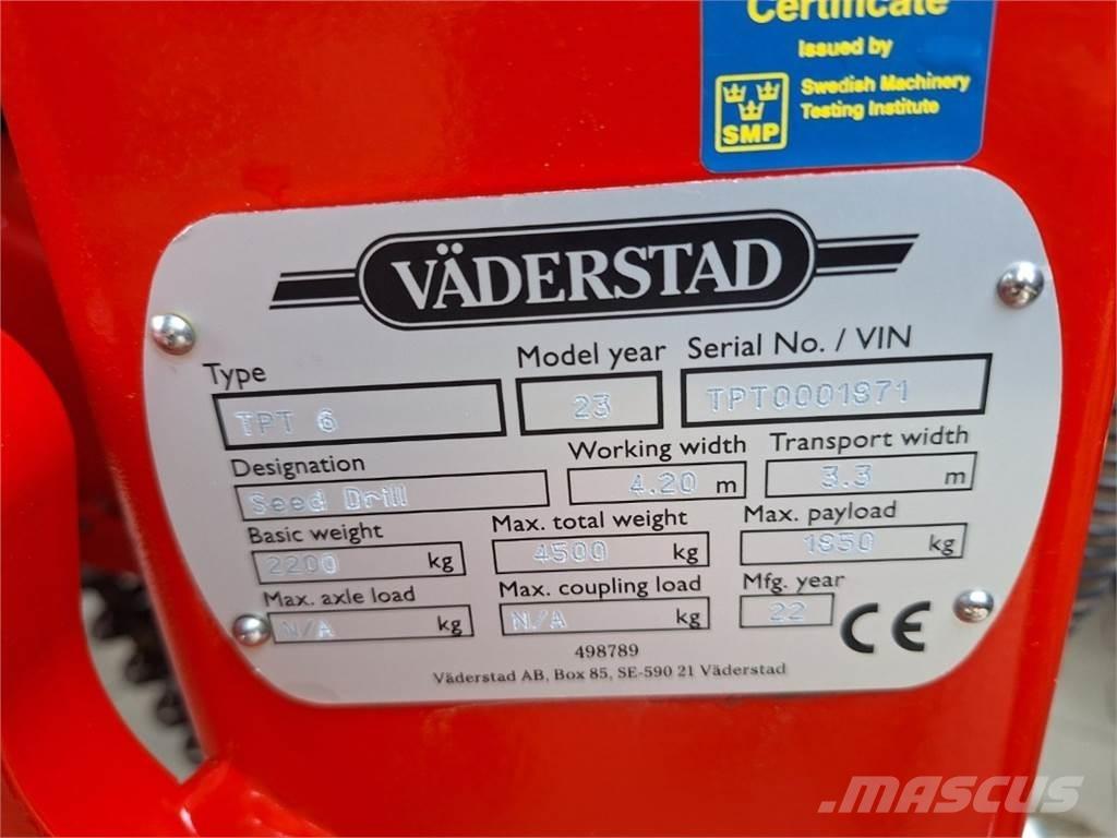 Väderstad TPT-6 Zaaimachines