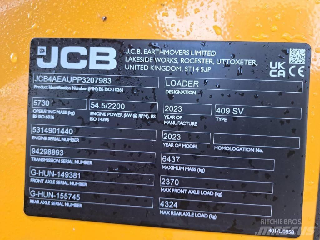 JCB 409 SV NE Wielladers