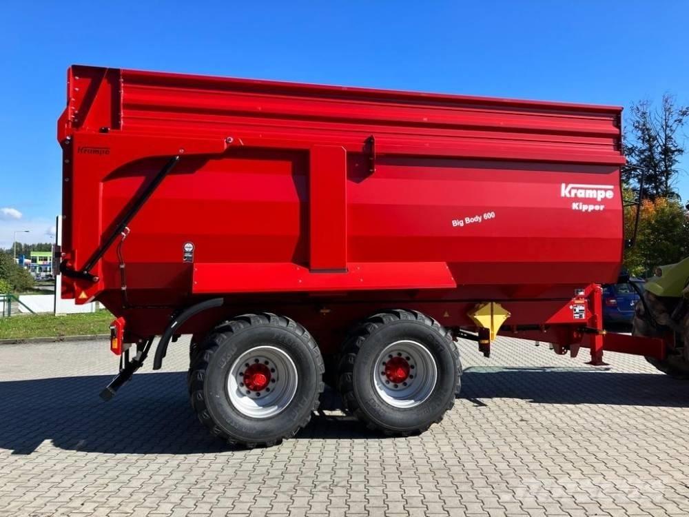 Krampe Big Body 600 Kipperaanhangers