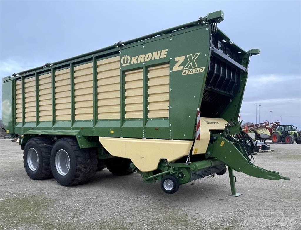Krone ZX 470 GD Opraapwagens