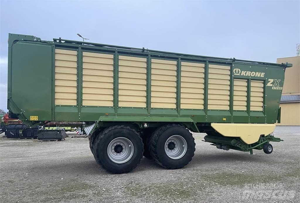 Krone ZX 470 GD Opraapwagens