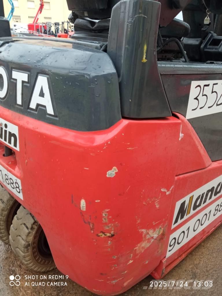 Toyota 8FBE16T Elektrische heftrucks
