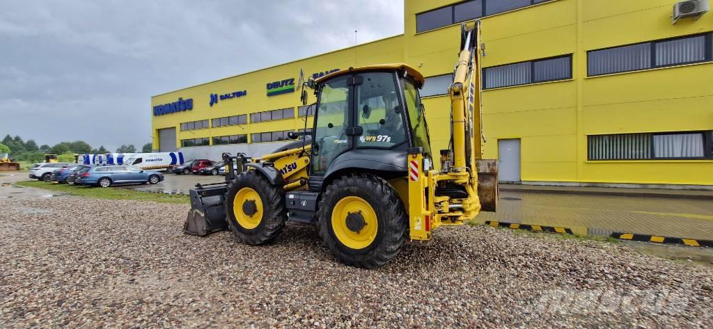 Komatsu WB 97 R-8 Graaf-laadcombinaties