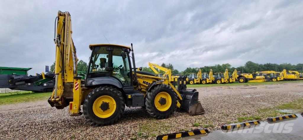 Komatsu WB 97 R-8 Graaf-laadcombinaties
