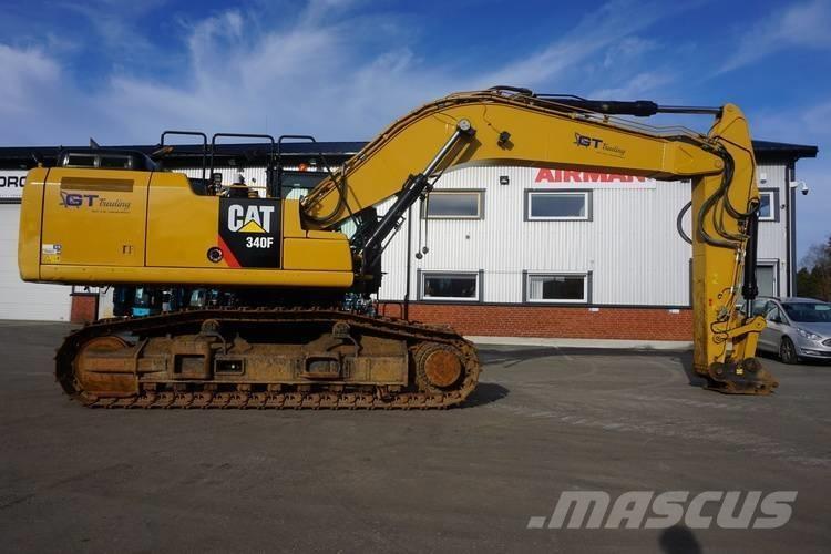 CAT 340 Rupsgraafmachines