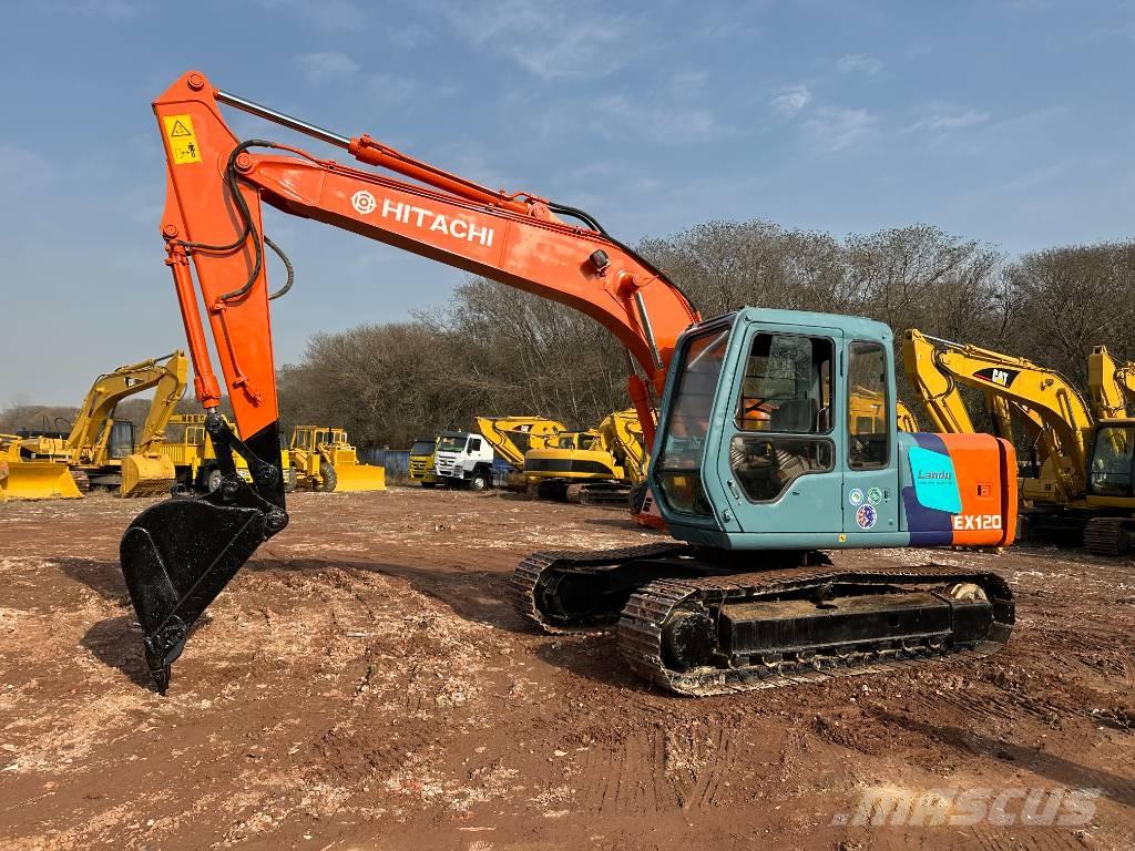 Hitachi EX 120 Rupsgraafmachines