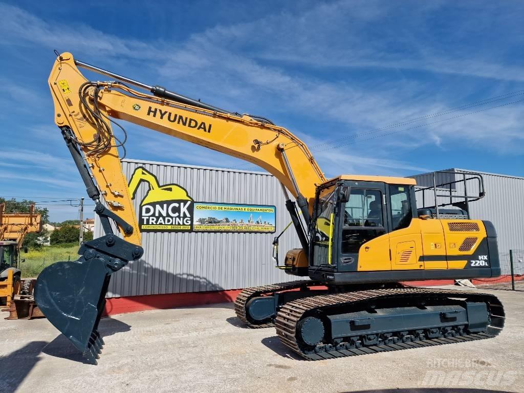 Hyundai HX 220 L Rupsgraafmachines