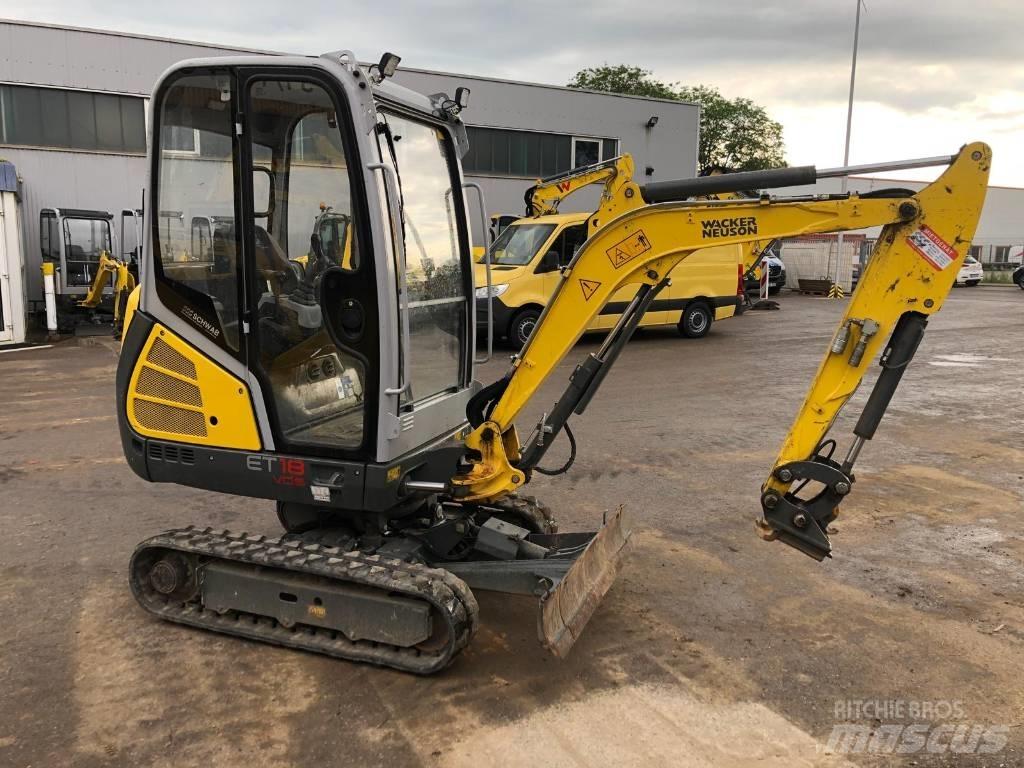 Wacker Neuson ET 18 Rupsgraafmachines