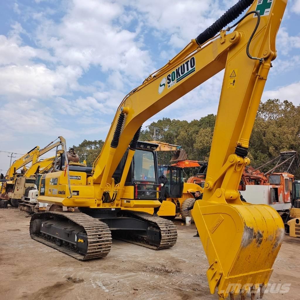 Komatsu PC 200-8 Rupsgraafmachines