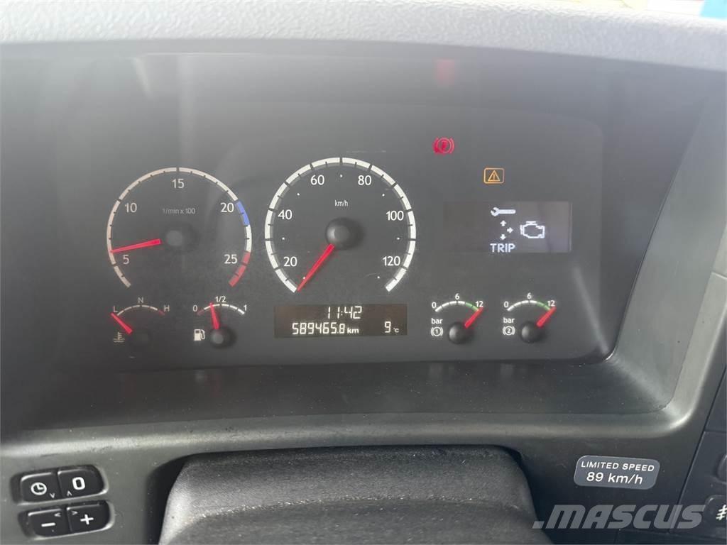 Scania P270 4X2 Vlakke laadvloer met kraan