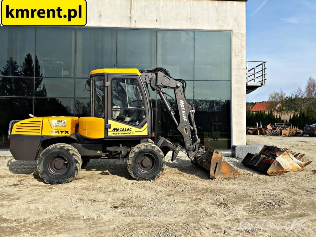 Mecalac 12 MTX Graaf-laadcombinaties
