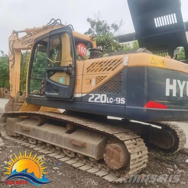 Hyundai R220LC-9S Rupsgraafmachines