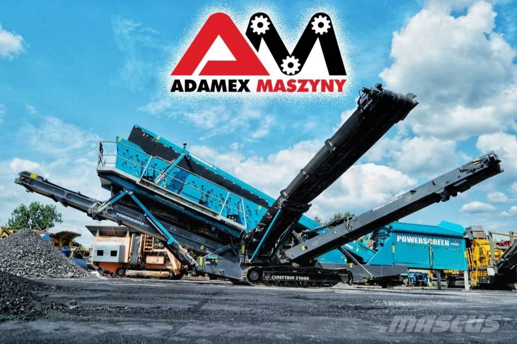 Sandvik QA 140 Mobiele zeefinstallaties