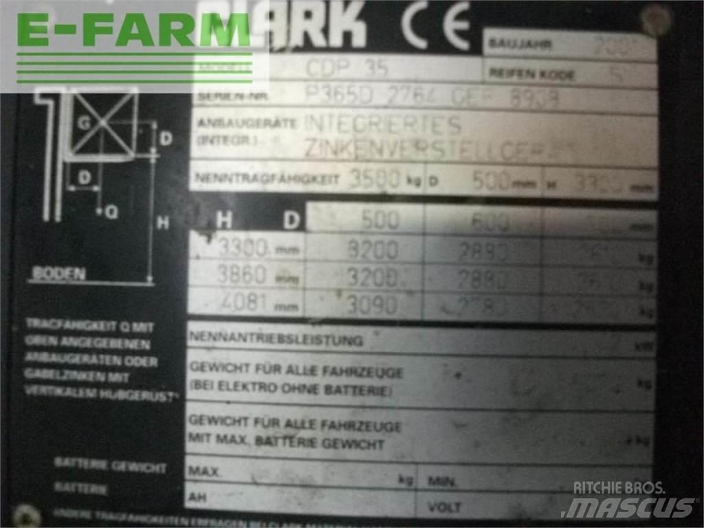 Clark cdp 35 Heftrucks overige
