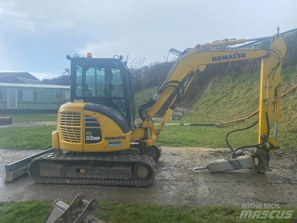 Komatsu PC 55 MR Minigraafmachines < 7t