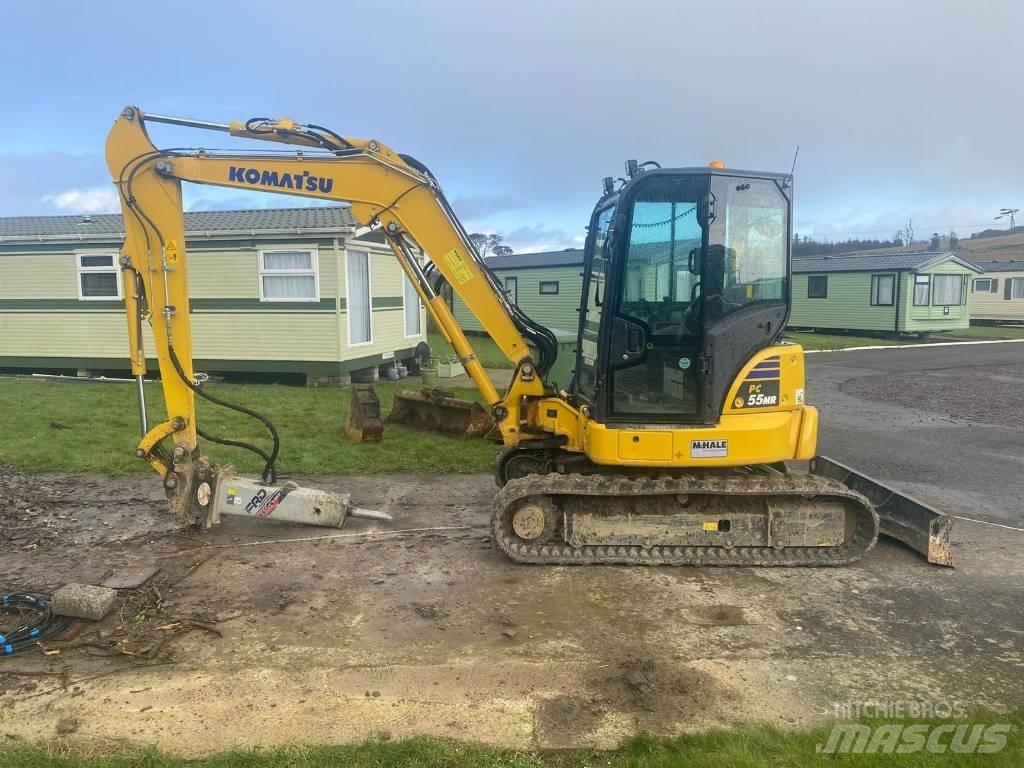 Komatsu PC 55 MR Minigraafmachines < 7t