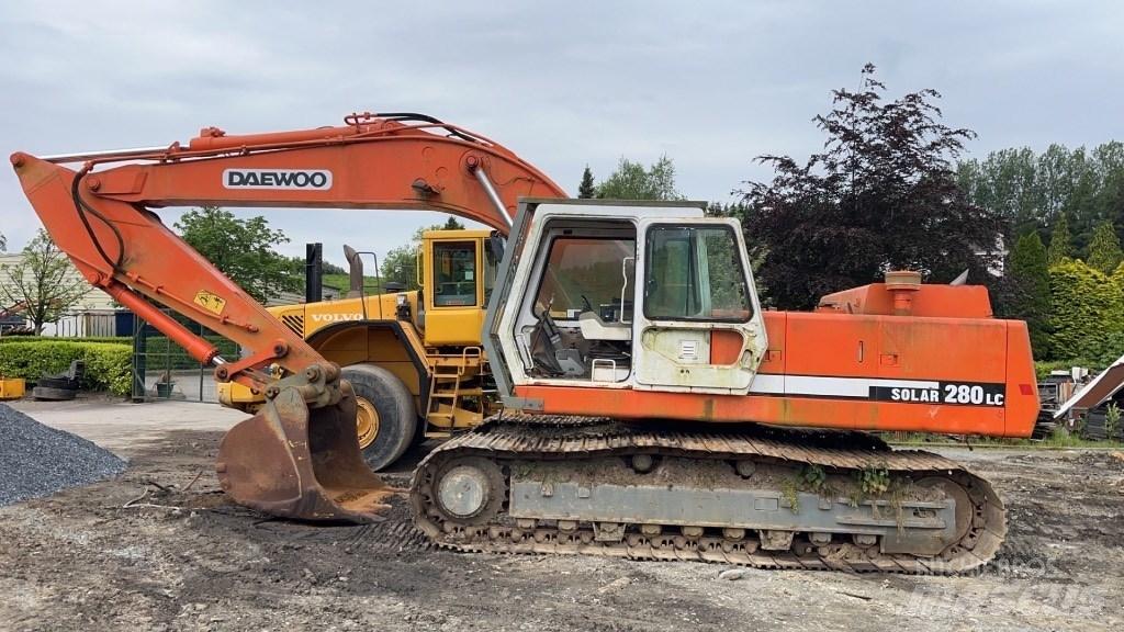 Daewoo Solar 280 LC Rupsgraafmachines