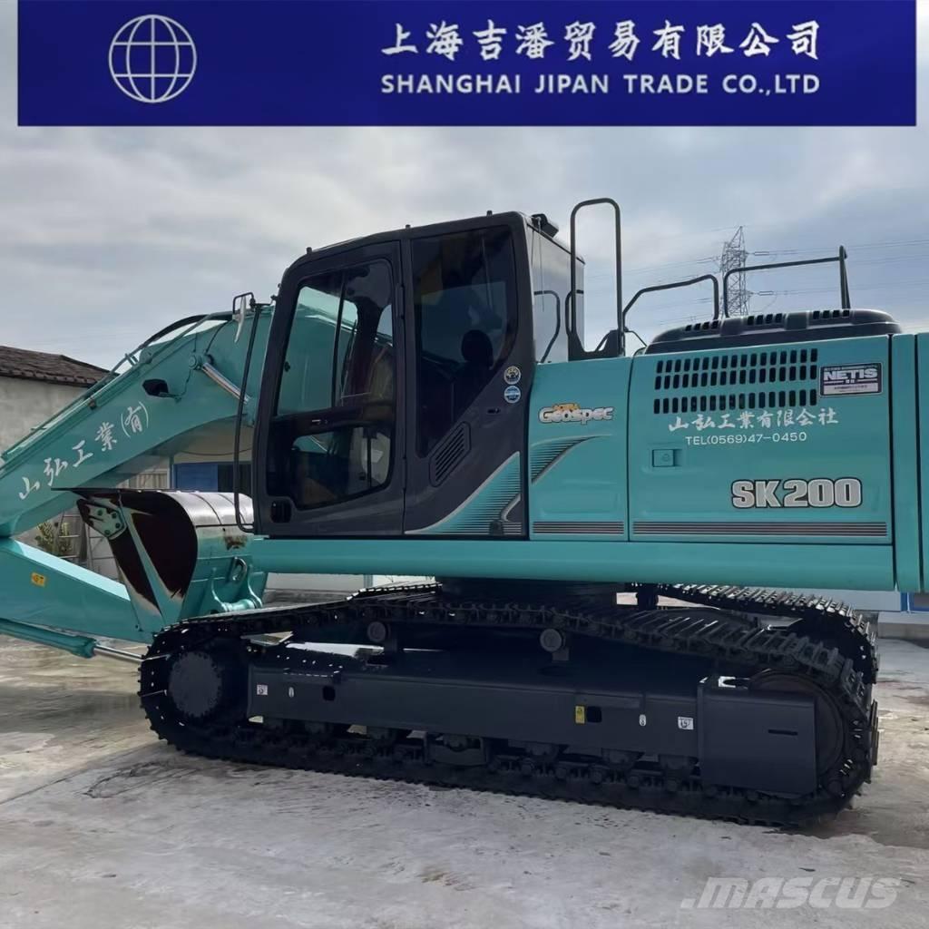 Kobelco SK 200 Rupsgraafmachines