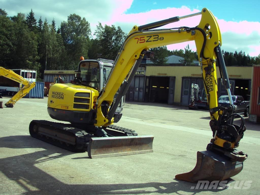 Wacker Neuson 75 Z3 Midigraafmachines 7t - 12t