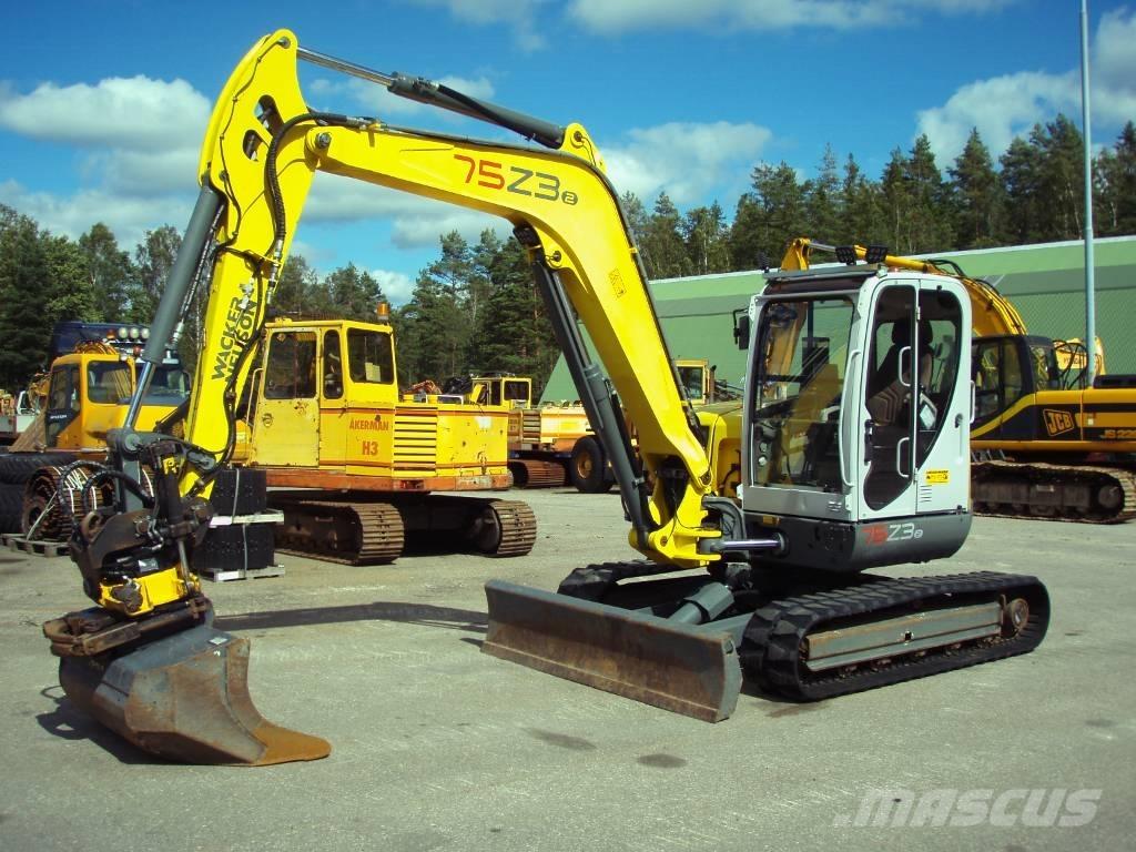 Wacker Neuson 75 Z3 Midigraafmachines 7t - 12t