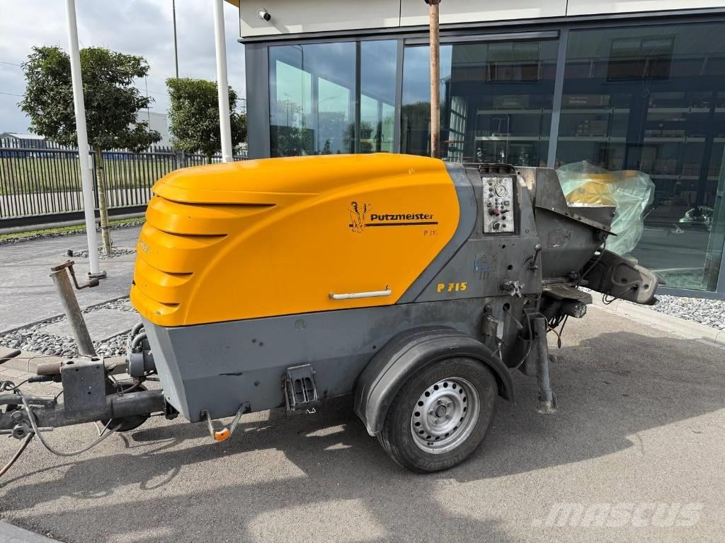 Putzmeister P 715 TD Betonpomptrucks