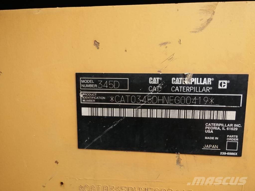 CAT 345 D L Rupsgraafmachines