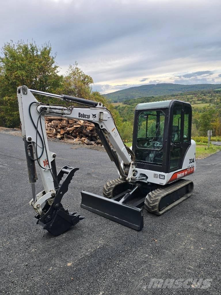 Bobcat 334G Minigraafmachines < 7t