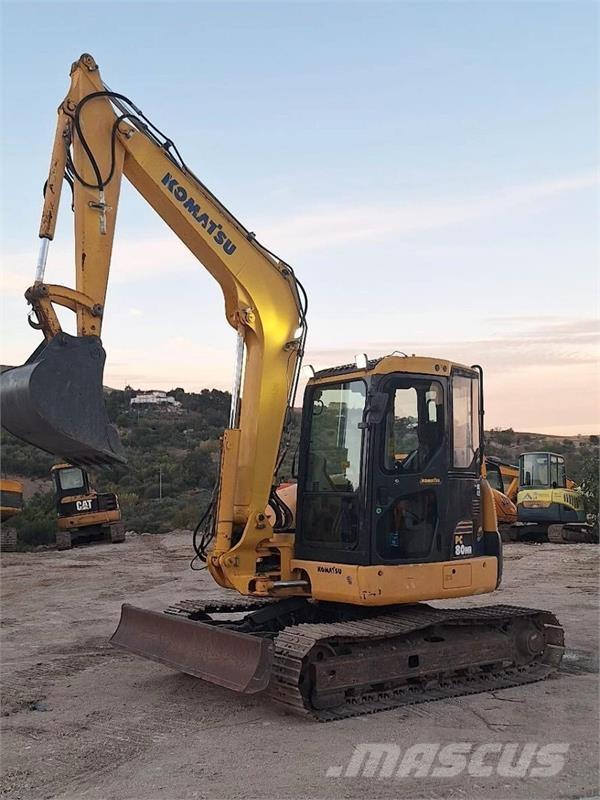 Komatsu PC80 Minigraafmachines < 7t