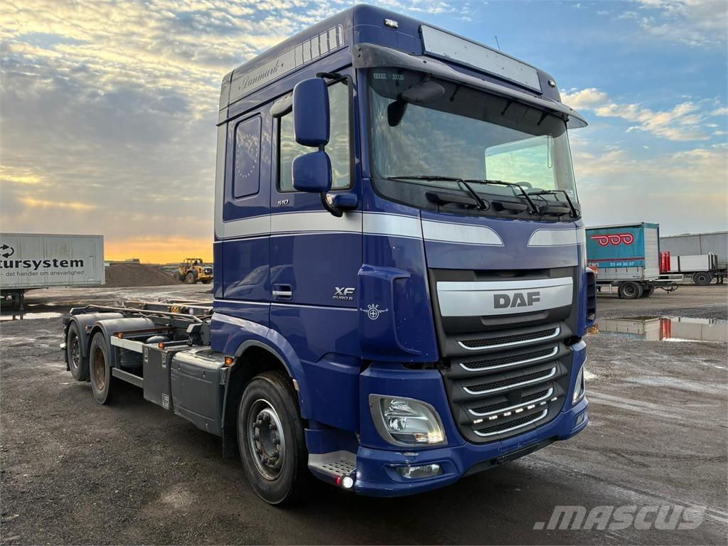 DAF XF 510 FAN Containertrucks met kabelsysteem