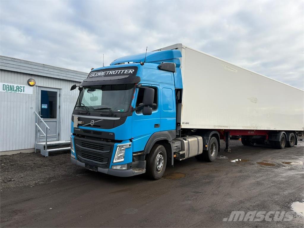 Kel-Berg 2aks Opleggers met meesturende achterwielen