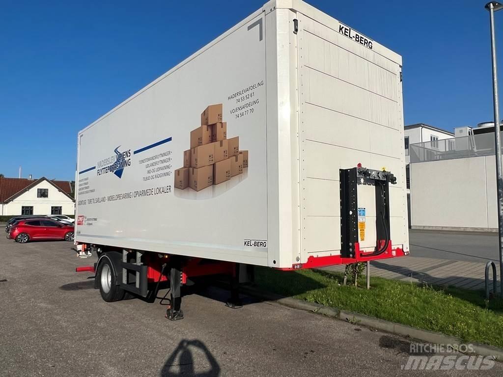 Kel-Berg 7,5m Gesloten opleggers