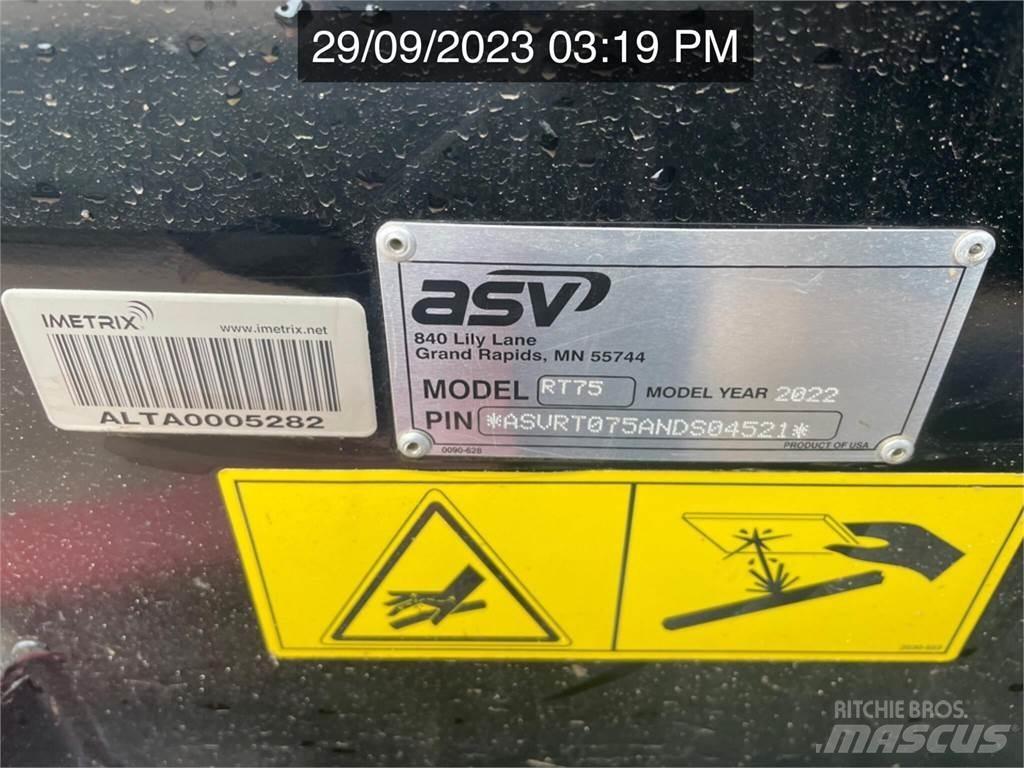 ASV POSI-TRACK RT75 Schrankladers