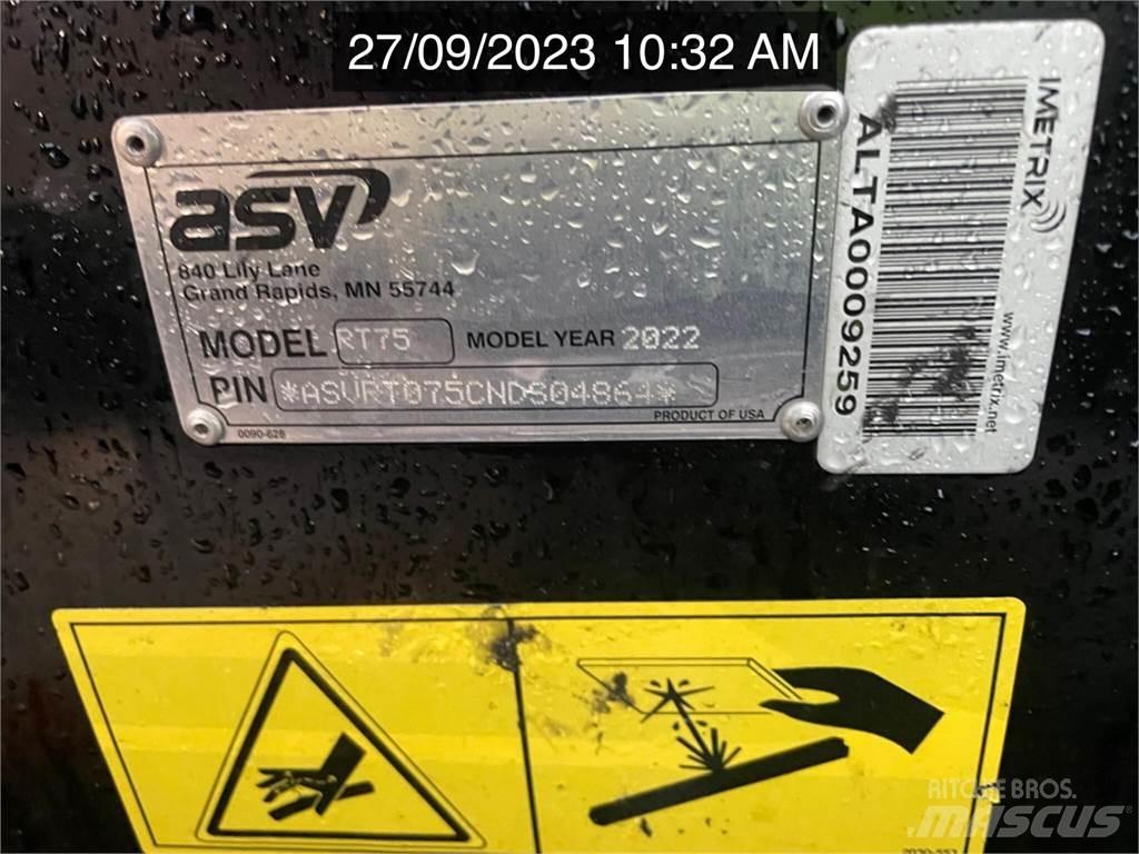 ASV POSI-TRACK RT75 Schrankladers