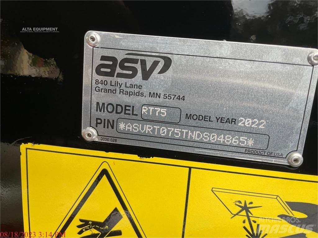 ASV POSI-TRACK RT75 Schrankladers