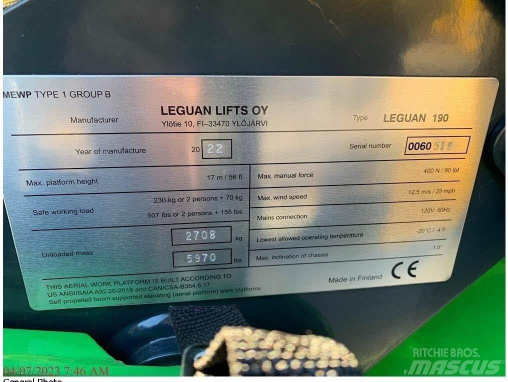 Avant LEGUAN 190 Knikarmhoogwerkers