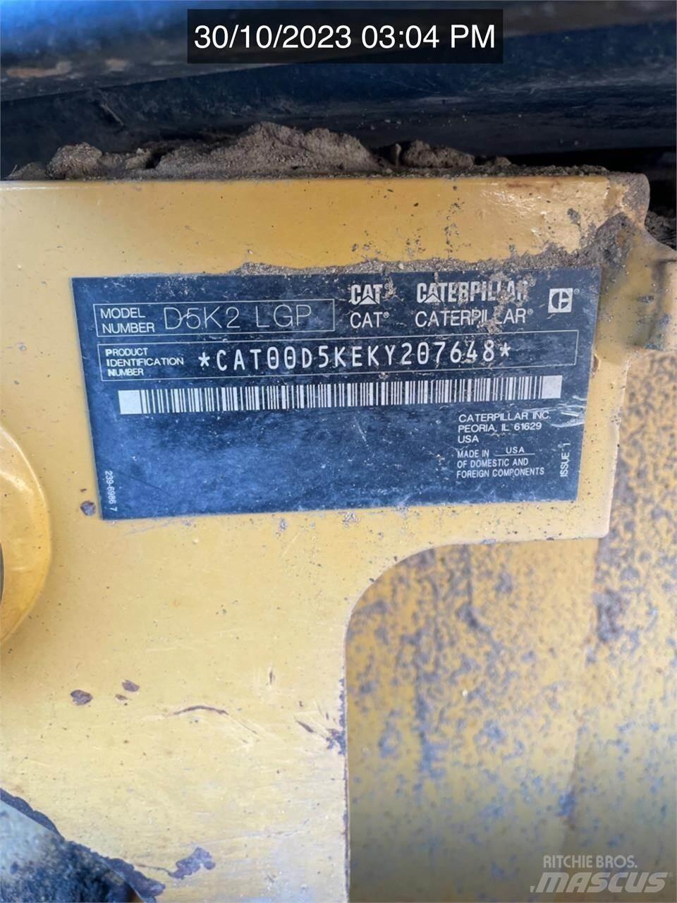 CAT D5K2 LGP Rupsdozers