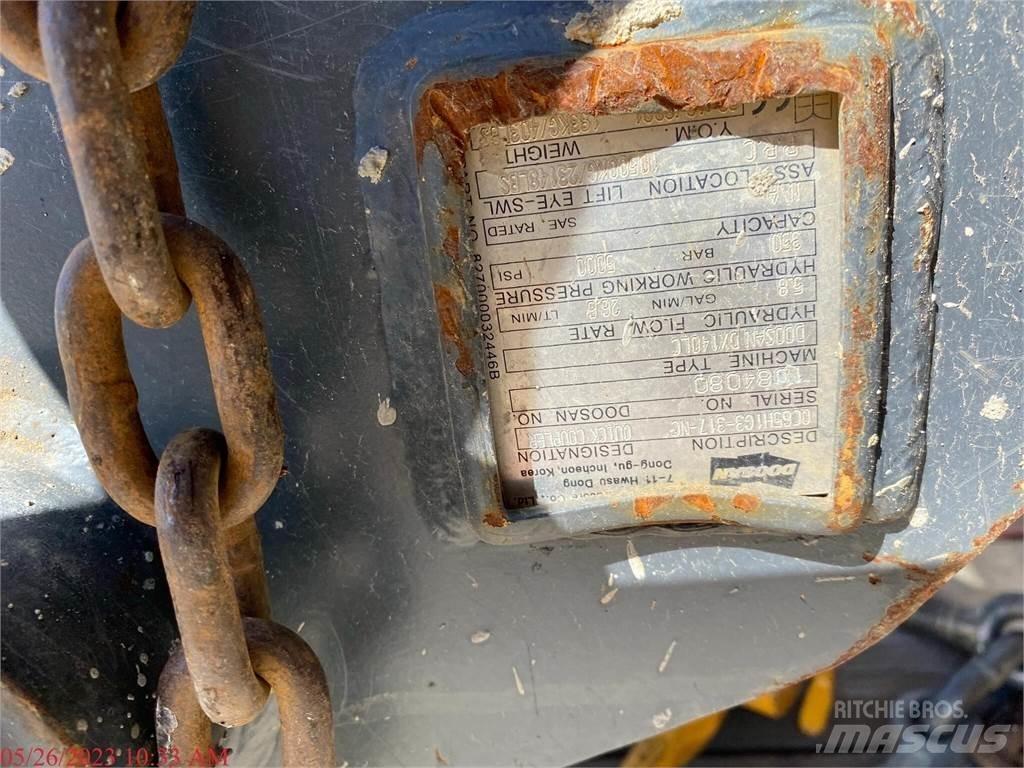 Doosan DX140 LCR-5 Rupsgraafmachines