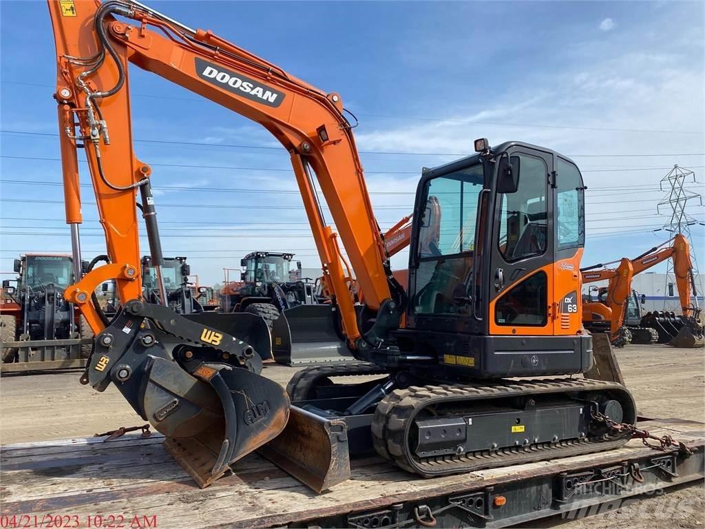 Doosan DX63-3 Rupsgraafmachines
