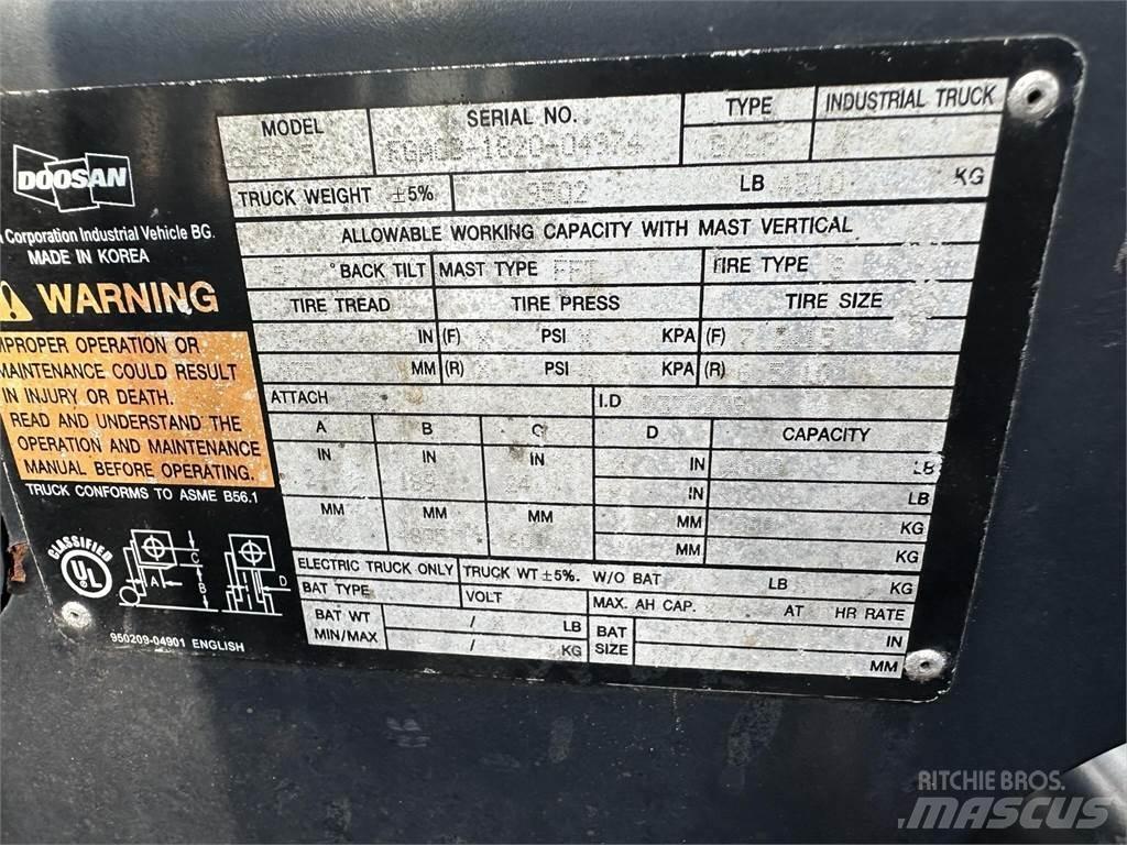 Doosan G25P-5 Heftrucks overige