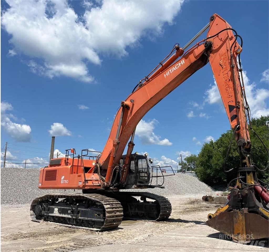 Hitachi EX750-5 Rupsgraafmachines