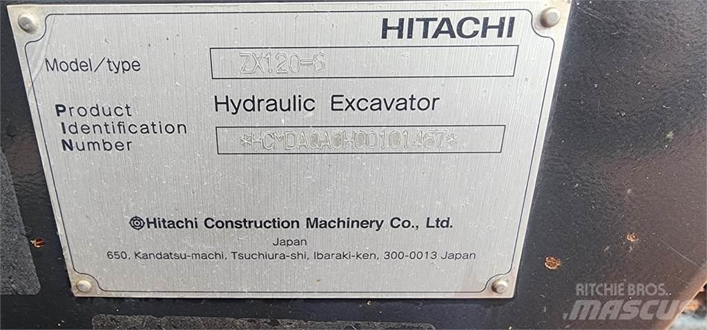 Hitachi ZX120-6 Rupsgraafmachines