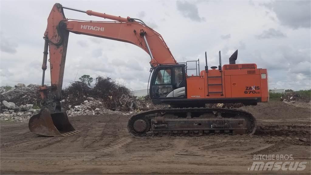 Hitachi ZX670 LC-5B Rupsgraafmachines