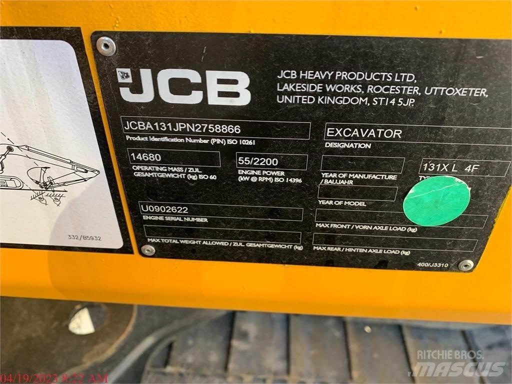 JCB 131X LC Rupsgraafmachines