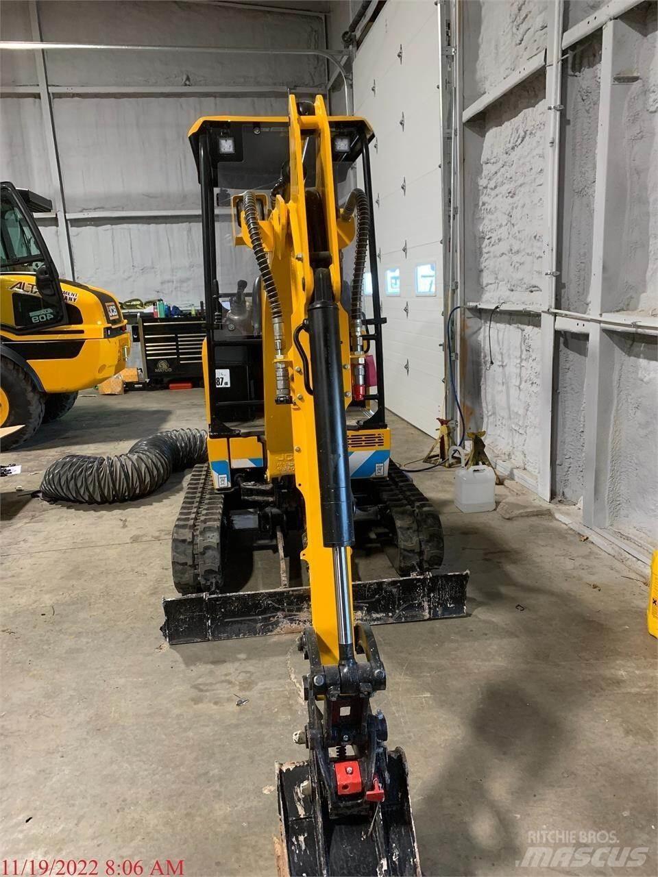 JCB 19C-1E Minigraafmachines < 7t